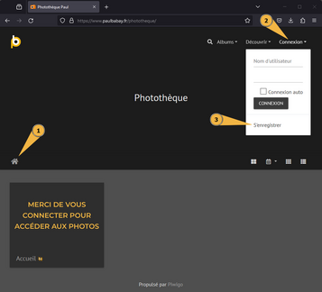 Connexion